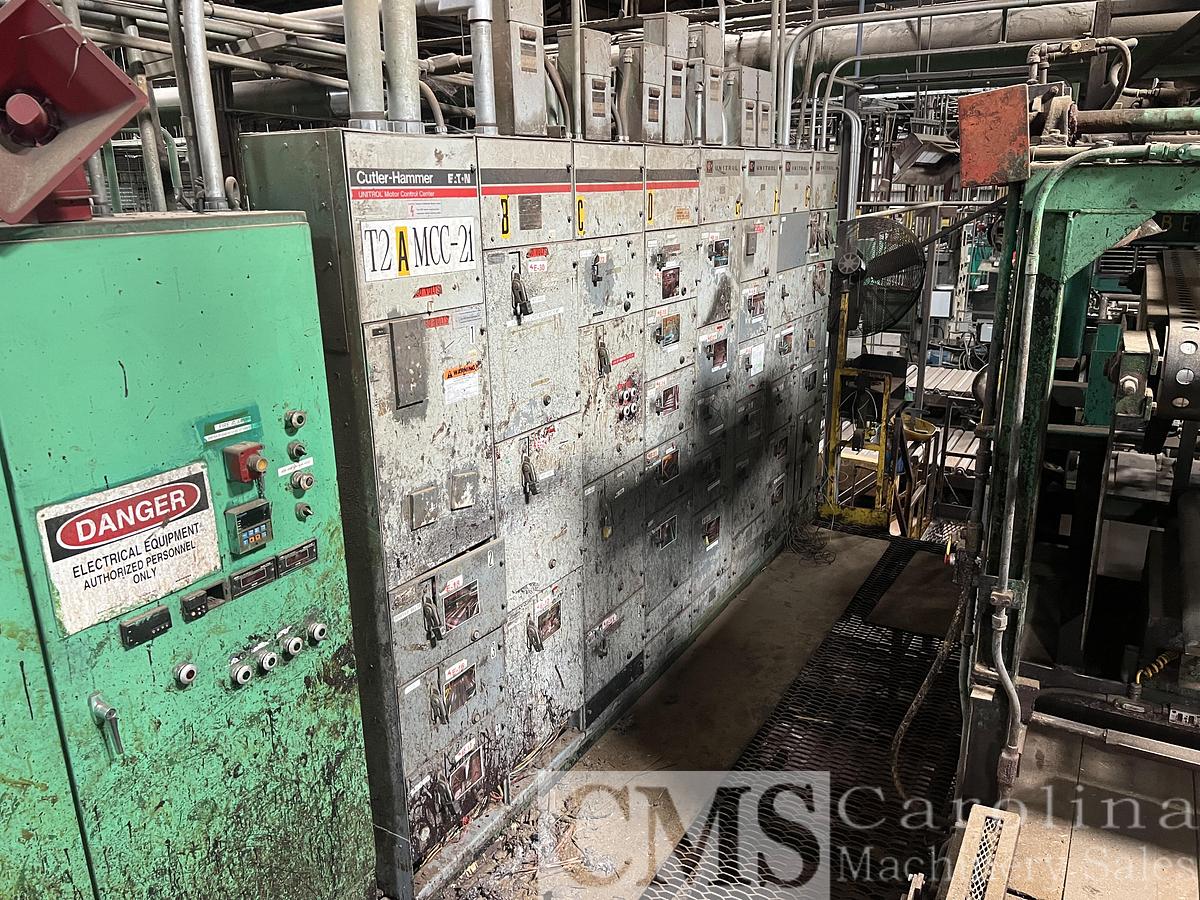 Used Globe Playwood Layup Line and Globe Press