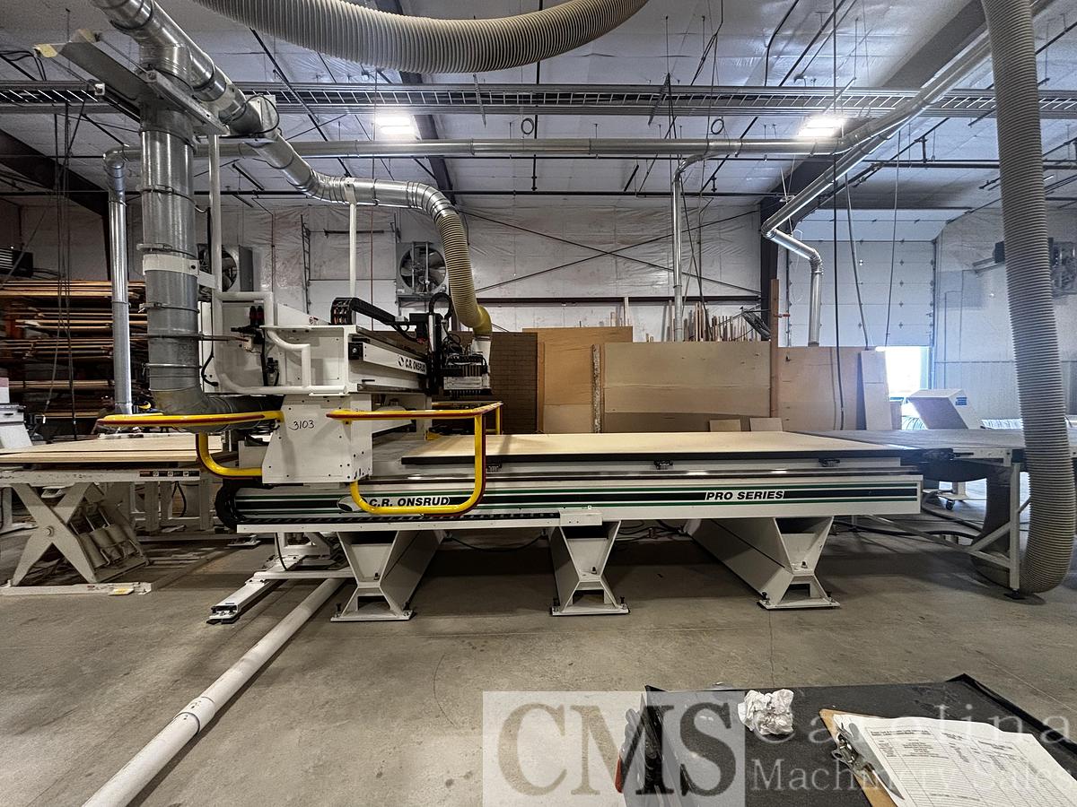 Used 2016 Onsrud 145G24A, 5' x 12', PRO-SERIES 3-AXIS CNC ROUTER