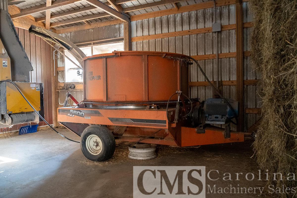 Used Premier Tech EM600 Bagger with Haybuster Grinder