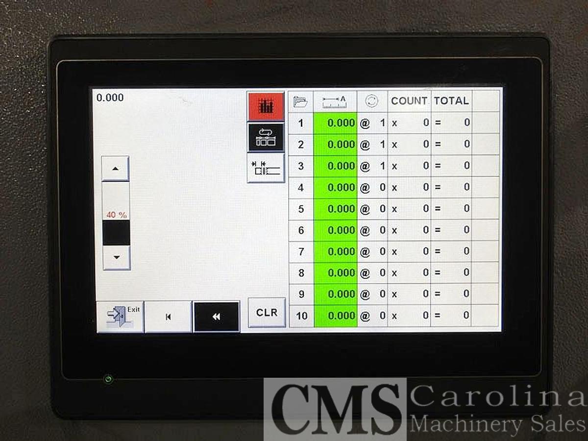 Used Cantek CFS-100 Optimizing Cut Off Saw