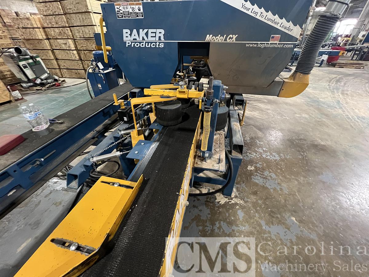 Used 2024 Baker Model CX 5-Head Resaw with Return