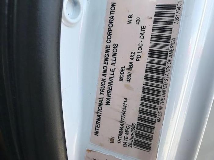 Used 2007 International 4300 Telelect 4045 Digger Derrick - C34114