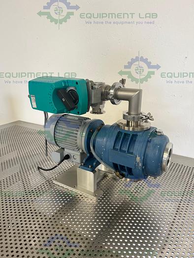 for parts or not working Vacuubrand MBS050BP 99 Diaphragm Vacuum Pump w/ ATB RBF0.25/2-7R Motor