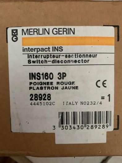 Schneider Electric 28928 Disconnector