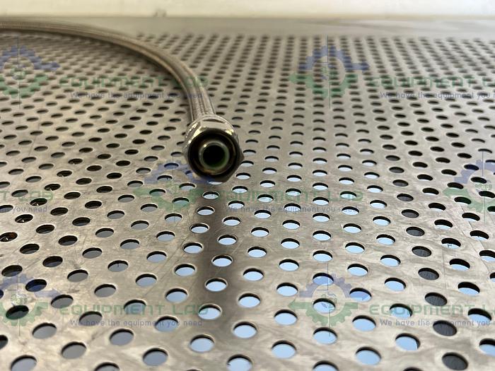 Used 35" Stainless Steel Braided Hose w/ 1/2" NPT Fittings