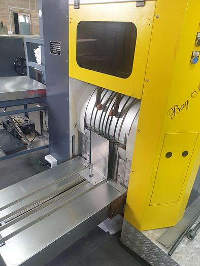 Used 2012 SOMTAS BAG MASTER L/INLINE flat & satchel paper bag machine with 3 col. flexo