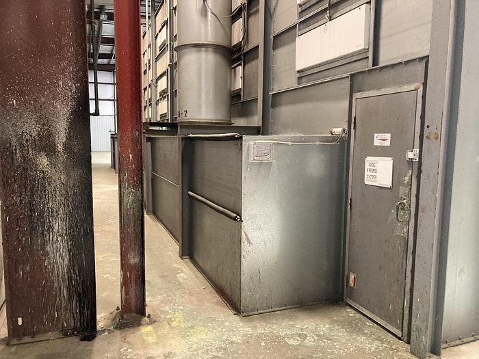 Used Used Production Systems  Inc.  Industrial Large Equipment Paint Booth