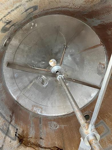 Used Tank, 1,000 Gallon, S/st, Agit, 45-Degree Cone Bottom #S744583