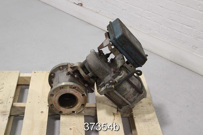 Used Jamesbury 4" Ball Control Valve #37354