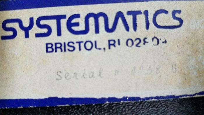 Used Systematics Bath Minder PH Monitor Plating Solution chemical Monitor