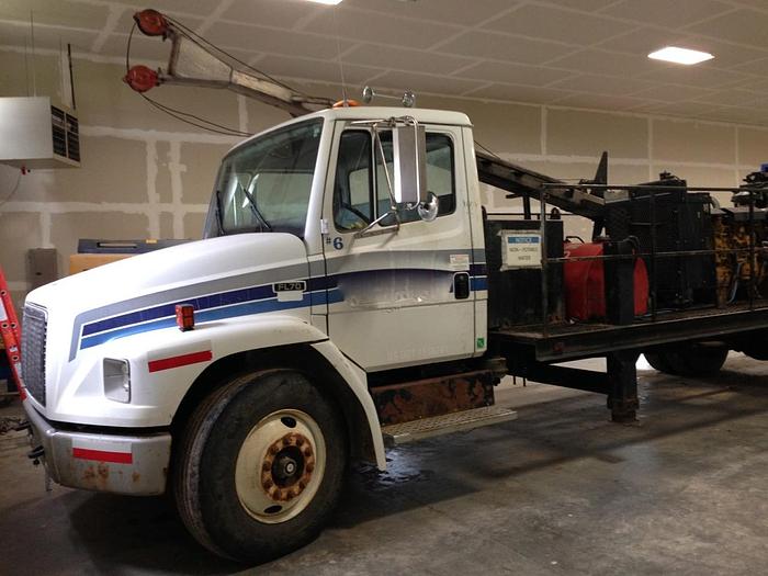 Used HB14206 A5 Zinex Diamond Core Drill on Freightliner Truck