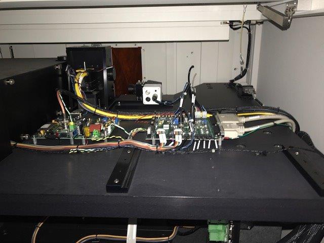 Used Newwave Research Accuscribe 2150 Laser Scribe System - Auto production model