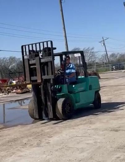 Used MITSUBISHI FD50K FORKLIFT