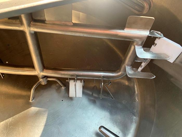 Used Tank, 50 Gallon, S/st, Jkt, Scrape Agit, Batch Pasteurizer #S744252