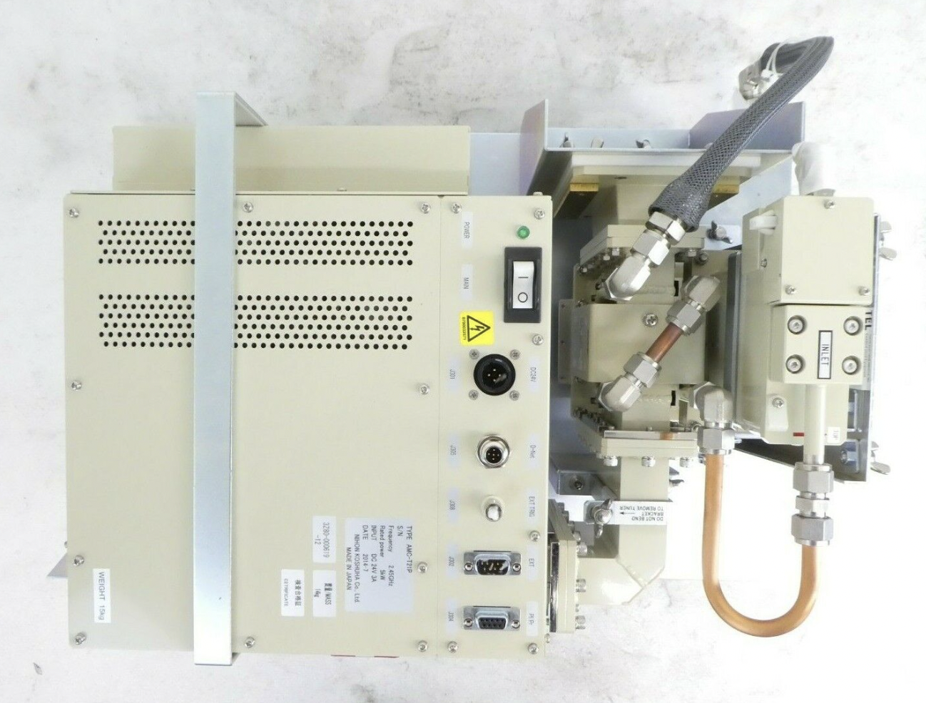 Used Nihon Koshuha AMC-T21P RF Assembly TEL Tokyo Electron 3Z80-000619-12 Working