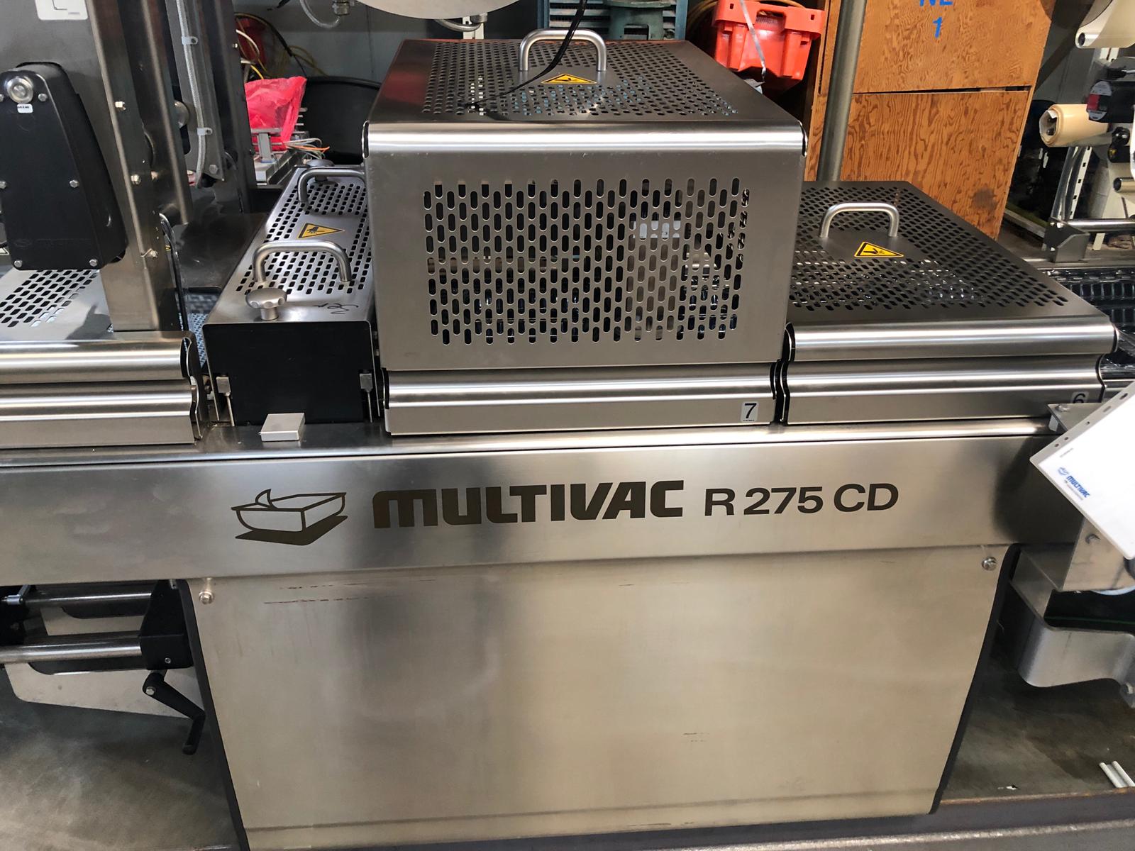 Used Multivac R275cd skin-pack thermoformer
