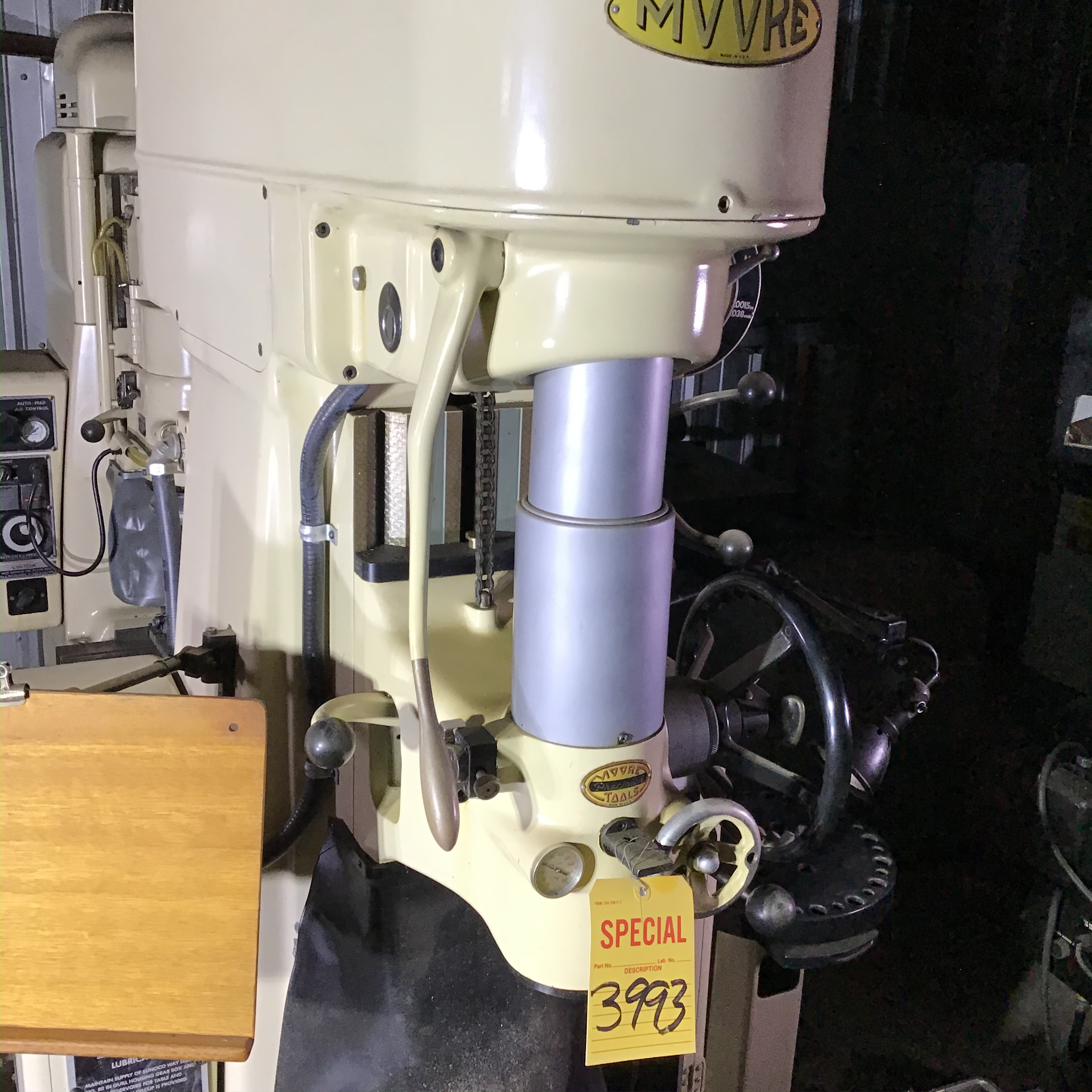 Used Moore Mdl. B18 Jig Borer, MINT CONDITION