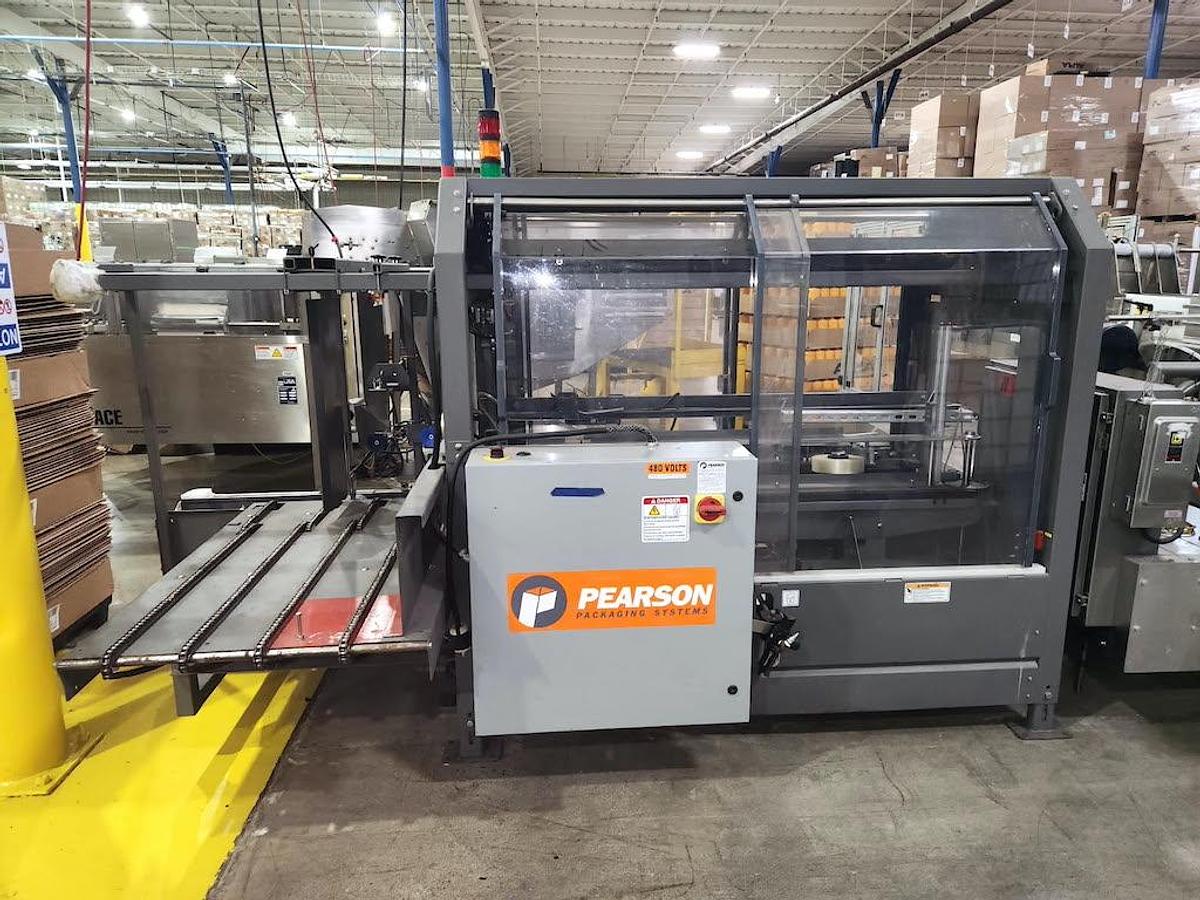 Used PEARSON CE25 Case Erector - Case Former Taper, Year 2008