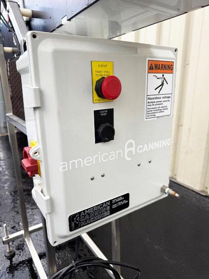 Used American Canning PTA 6-Pack Can Carrier Applicator