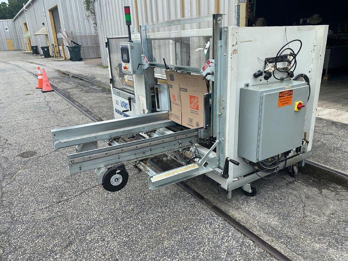 Used OKI Duraformer 2HS Case Erector Taper (2 units)