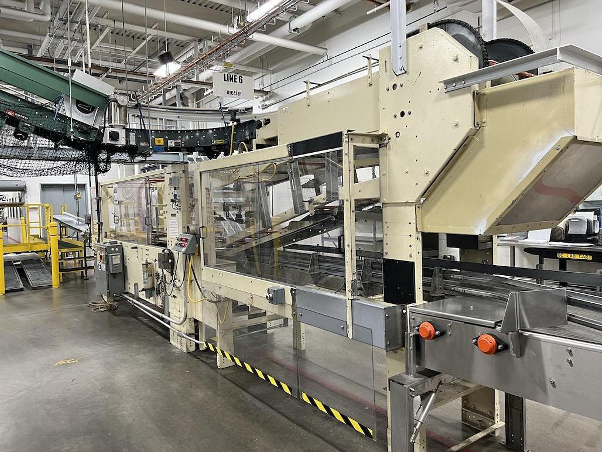 Used US Bottlers 54 Valve Explosion Proof Distilled Spirits Alcohol Beverage Bottling Line