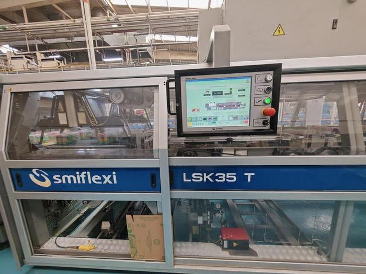 Used Complete Beverage Can Line with Sarcmi 20 Valve Can Filler / Comaco 4 Head Seamer