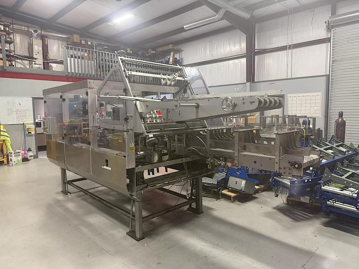Used Switchback Model AI-3H Brewpack 150 End Load Cartoner with Variety Pack Laning System 