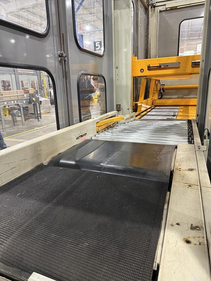 Used Toptier Case Palletizer Floor Level Infeed