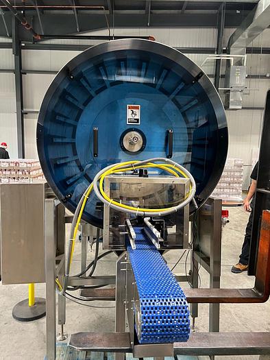 Used McBrady Model 100 Orbital Bottle Cleaner – Rinser