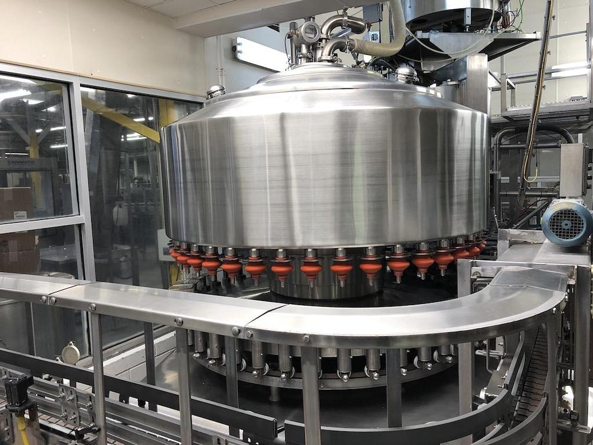 Used Federal Bottle Filler model 42/14 with IPEC Plastic Screw Capper