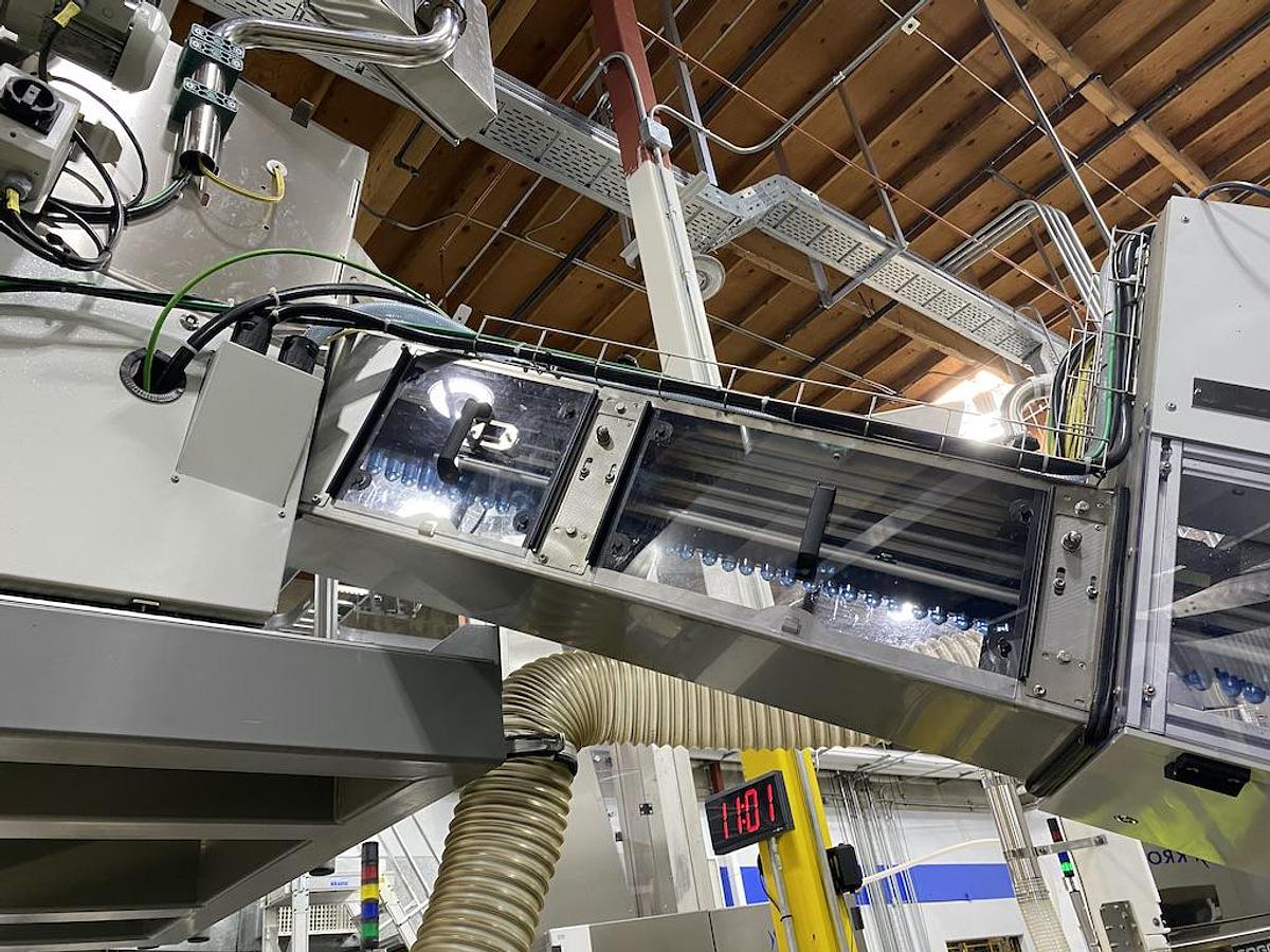 Used Complete used Krones 54,000 BPH Water Bottling Line, Year 2017