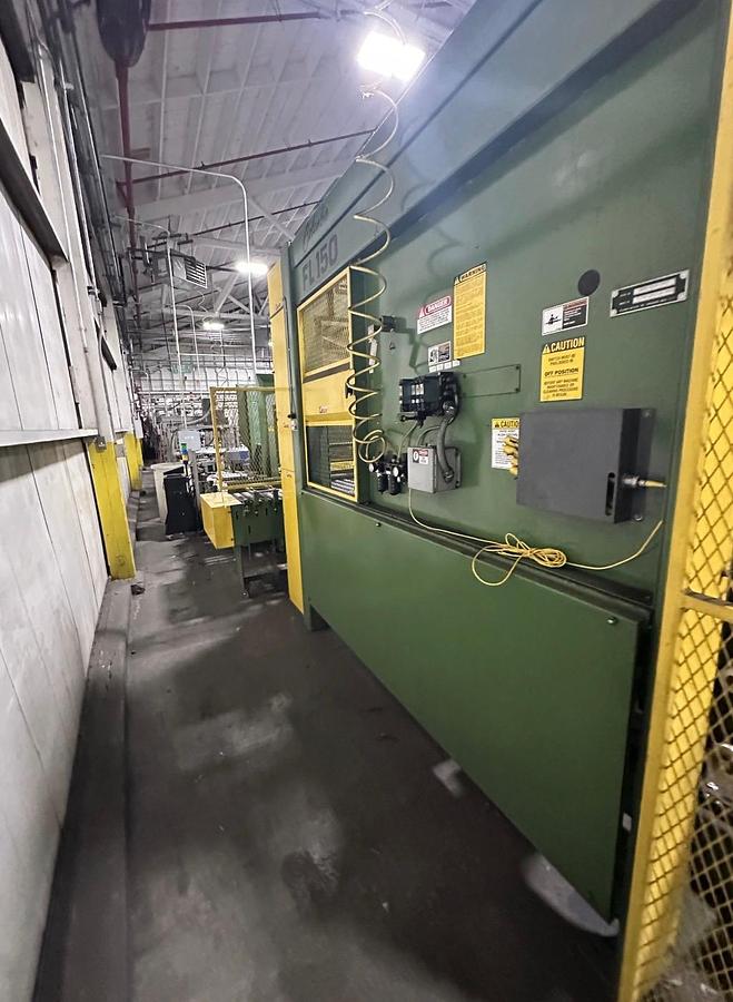 Used Columbia Case Palletizer, Low Level Model FL150