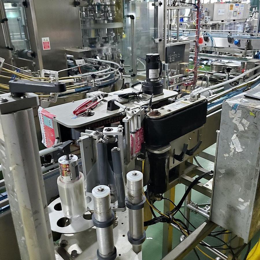 Used CFT 20-valve Carbonated Can Line "Partial Beverage Can Line" ran 200 cpm on 12 ounce