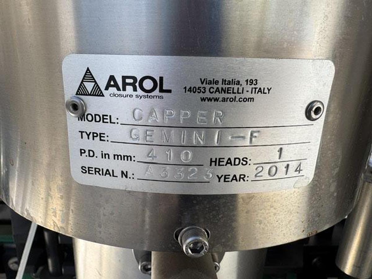 Used Robino & Galandrino Monbloc Automatic Corker and Wire Hooder