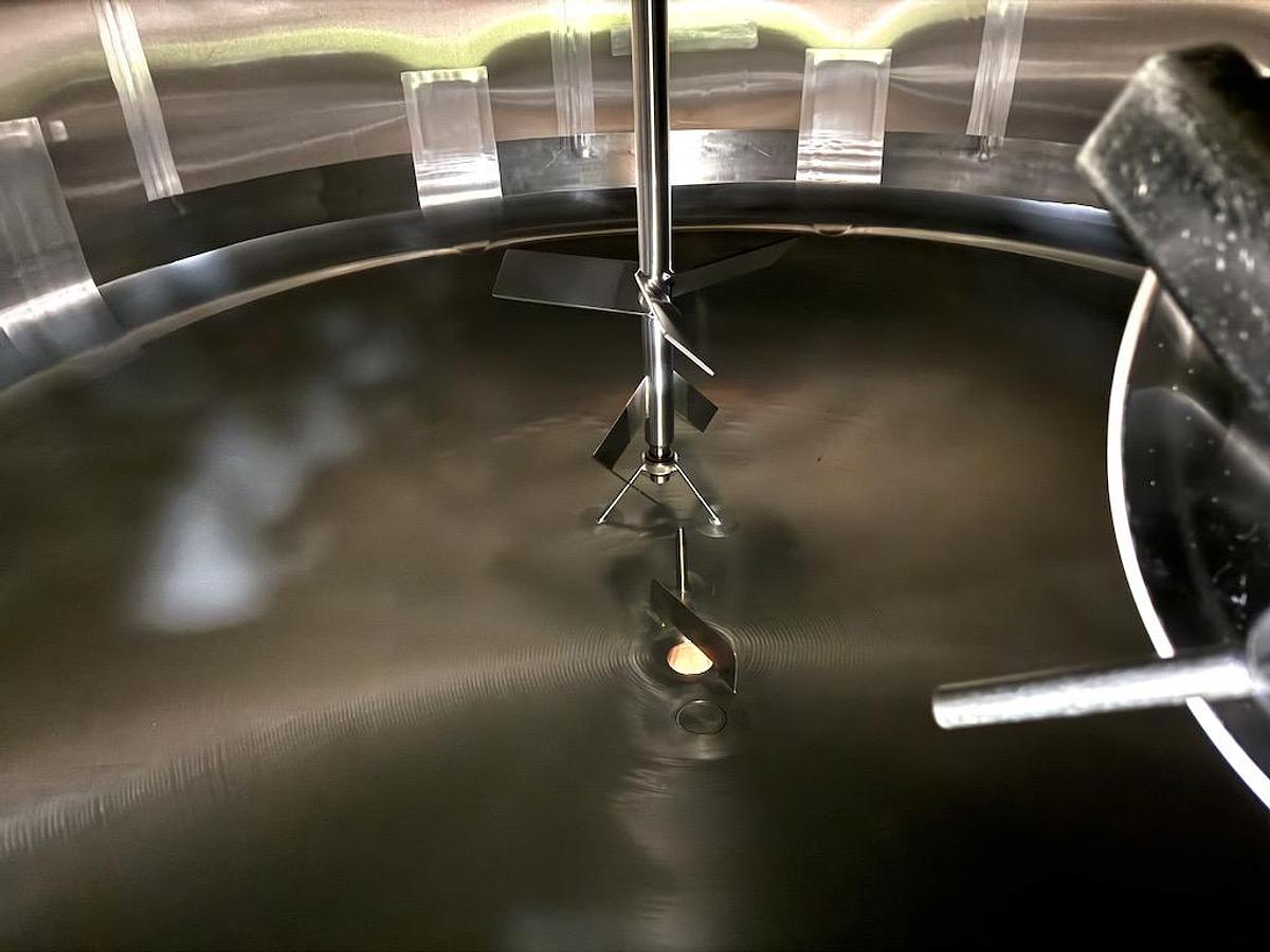 Used Feldmeier Equipment 10,000 Gallon Vertical Mix Tanks, 316L Stainless (2 available)