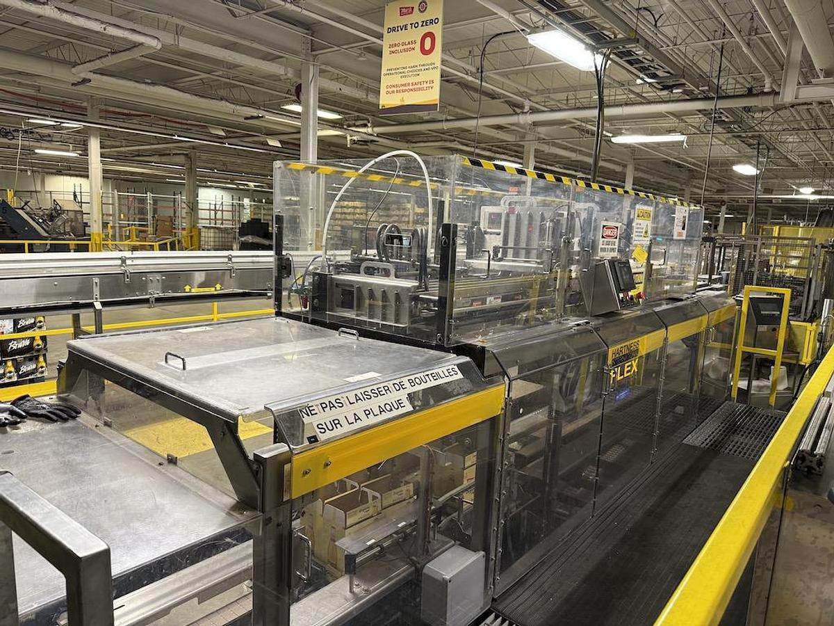 Used Hartness Model 835 Flex Case Packer - Tray Packer