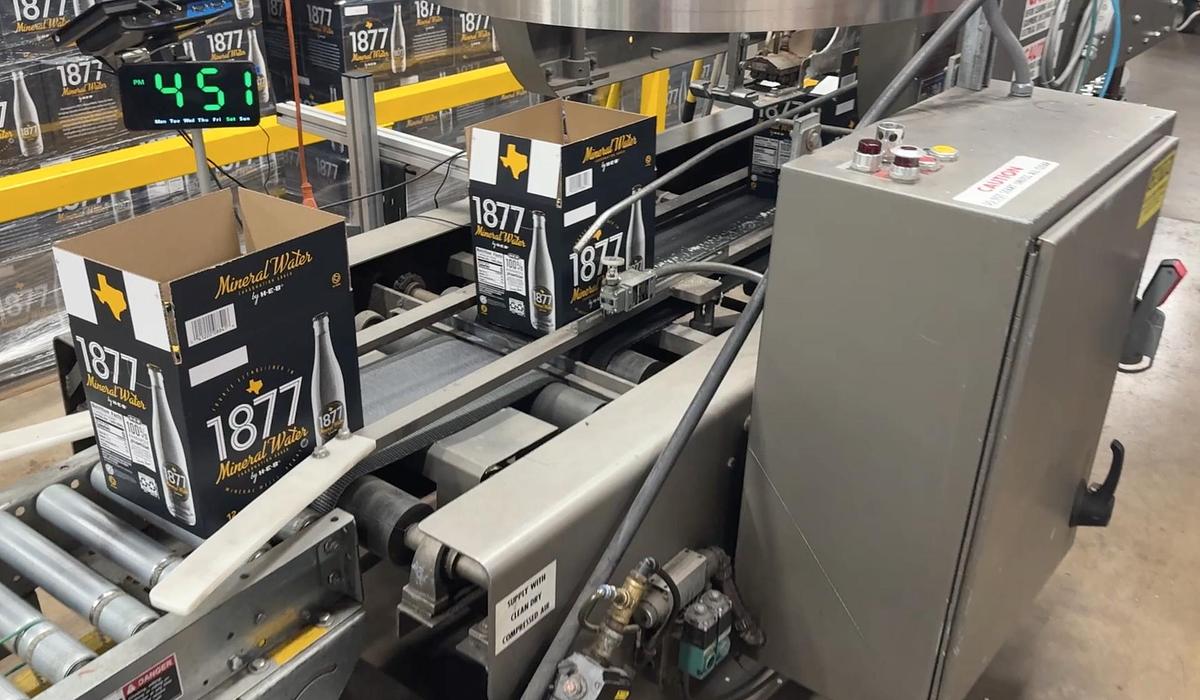 Used Elliott HMT-Mini Automatic Top Case Sealer – Top Gluer