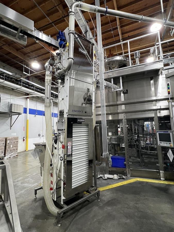 Used Complete used Krones 54,000 BPH Water Bottling Line, Year 2017