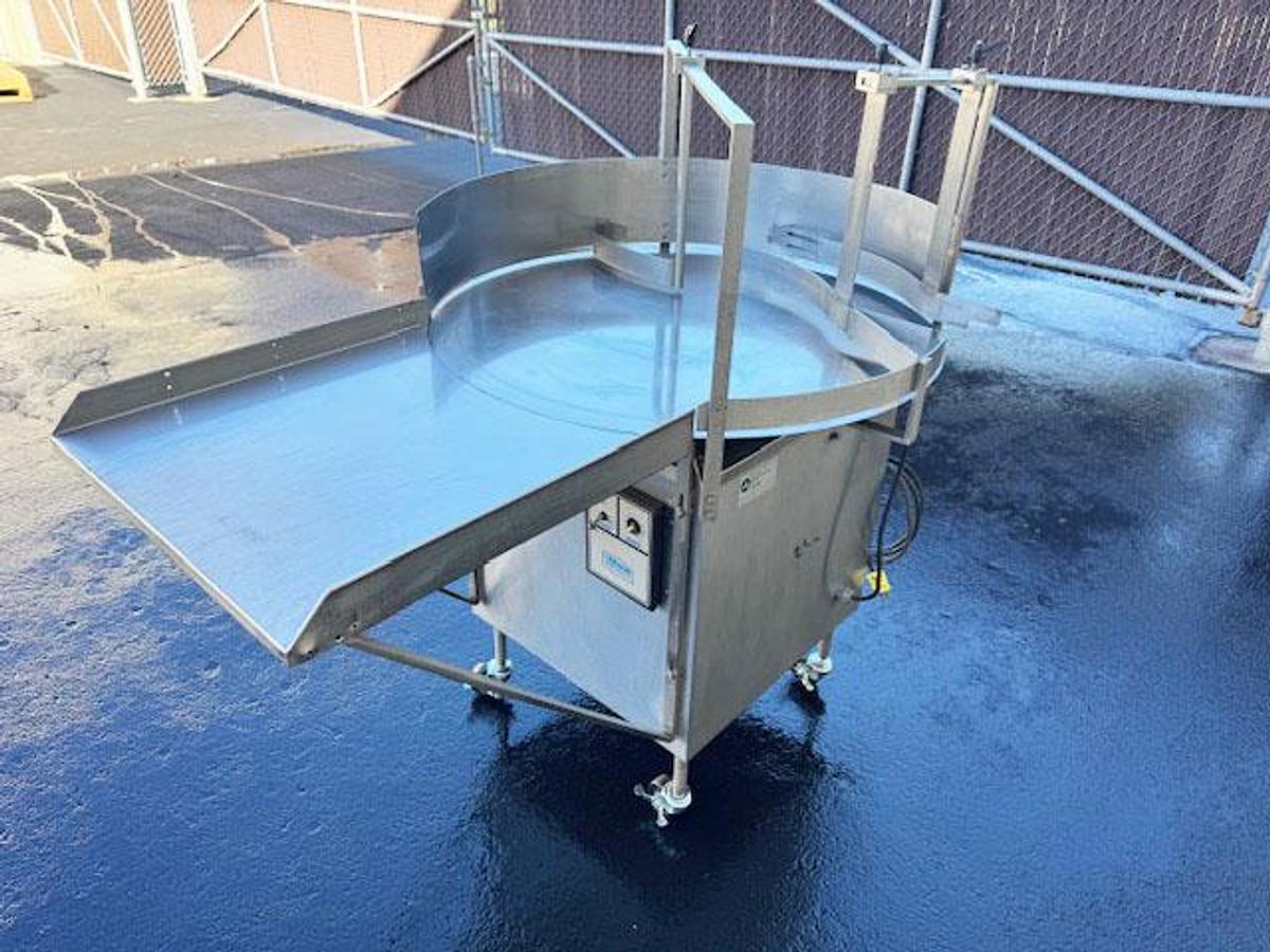 Used Charles Lapierre 36-Inch Rotary Feed Table