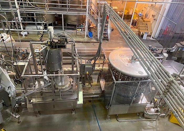 Used U.S. Bottlers Bottle Filler and Capper