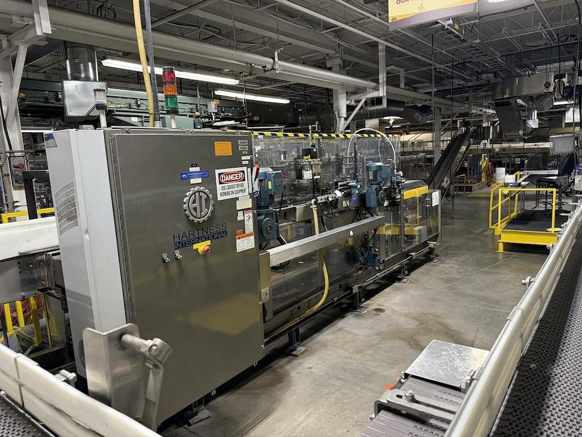 Used Hartness Model 835 Flex Case Packer - Tray Packer