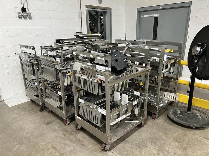 Used Hartness Case Packer Tray Packer Hartness Model 835 Flex Case Packer Tray Packer with Servo Laner