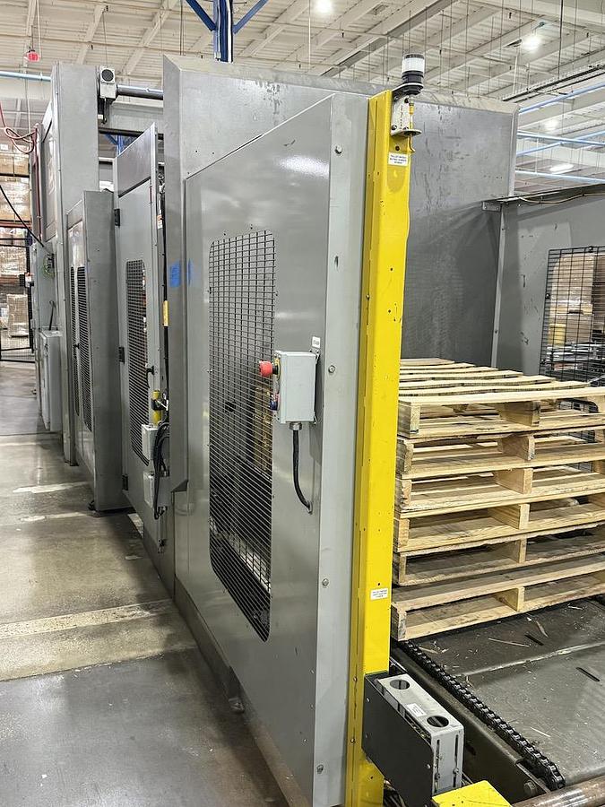 Used Columbia Low Level Case Palletizer, Model FL3000, Mfg’d 2018