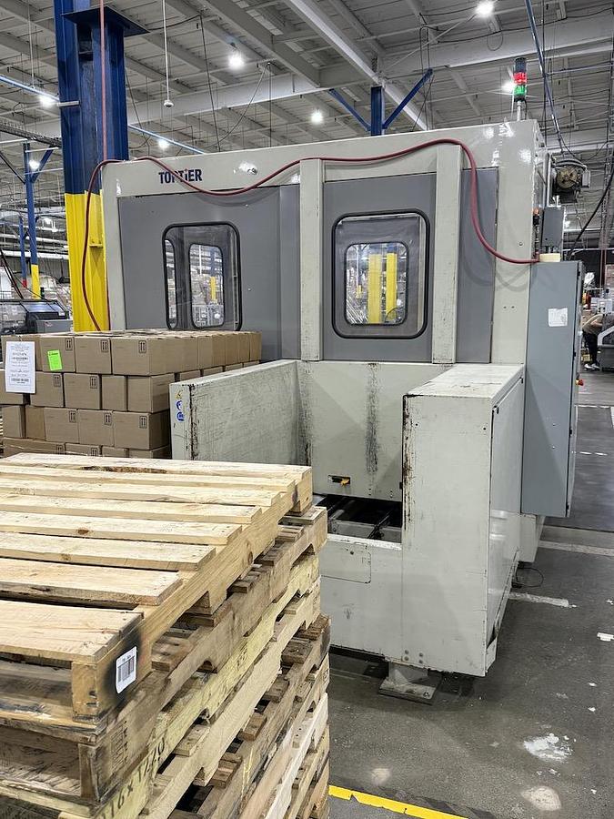 Used Toptier Case Palletizer Floor Level Infeed