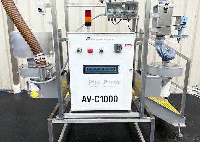 Used A&E Can Twist Rinser - Ionized Air