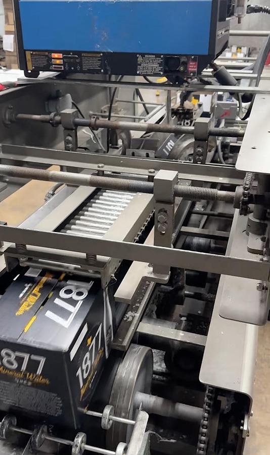 Used Elliott HMT-Mini Automatic Top Case Sealer – Top Gluer