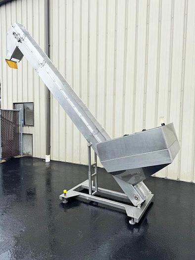 Used Cap Hopper Elevator - Cap Feeder