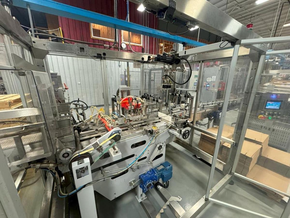 Used GAI 8032A Bier Monobloc Rinser-Filler-Crowner-ROPP Capper