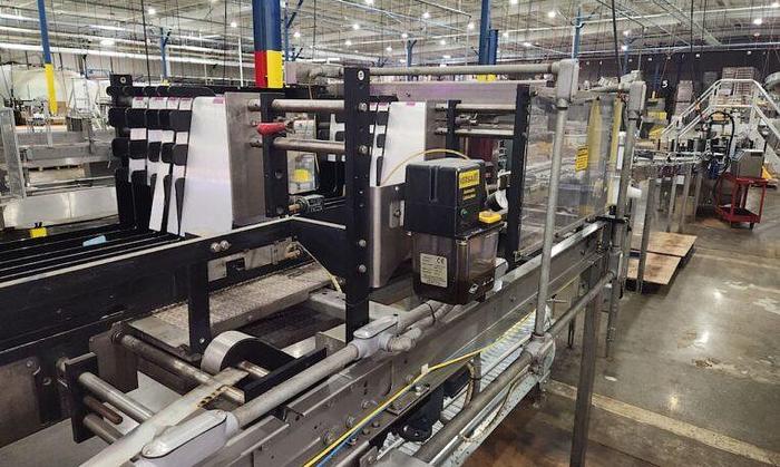 Used Hartness Case Packer Tray Packer