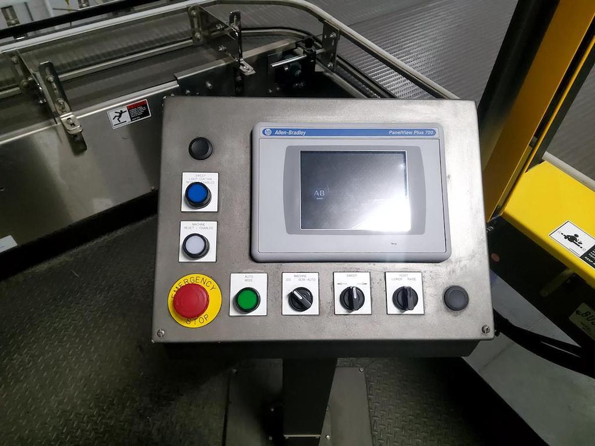 Used Used Busse / SJI Automatic High Level Bulk Container Depalletizer